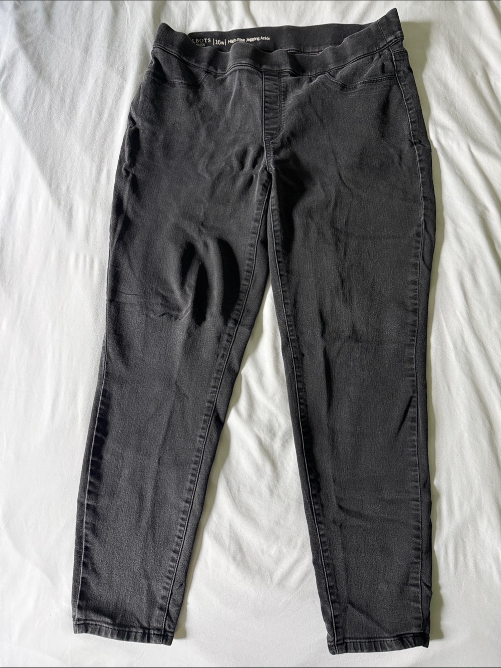 Talbots Universal Thread Women's Black High-Rise Jeggings - Skinny Fit